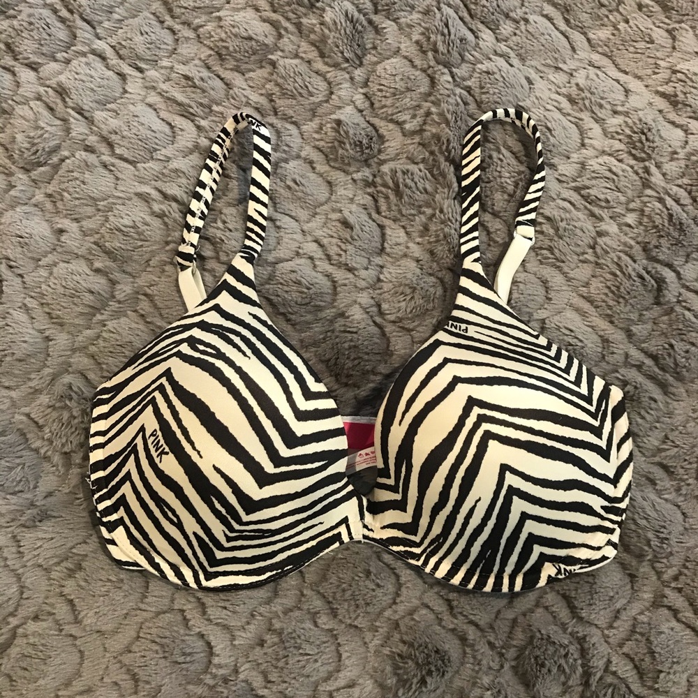 Zebra Print Pink by Victoria’s Secret Bra